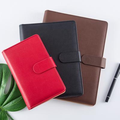 China Wholesale PU Leather Notebook Hardcover Binder, Executive Planner Cover Binder, Custom 6 Ring Binder Notebook Organizer Hardcover Journal for sale