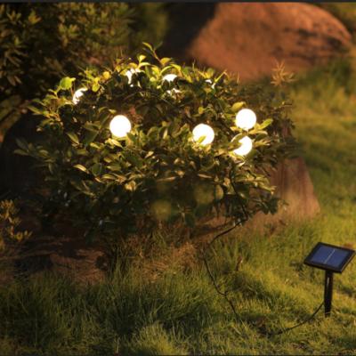 China Waterproof Solar Garden String Lights Outdoor Led Solar Light Christmas LED Light for sale