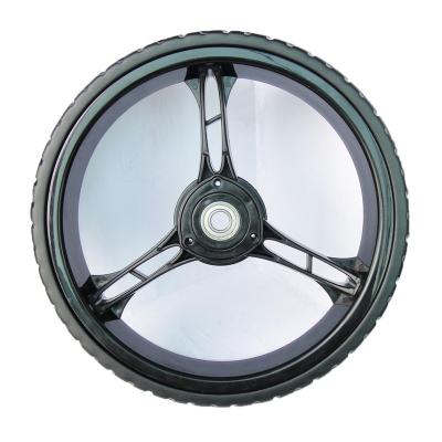 China Solid EVA Foam Tire Push Golf Cart Wheel With EVA Foamed Tire for sale