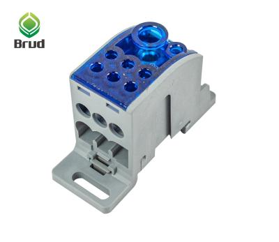 China PA66 UL94V-0 UKK 160A 690V Screw/DIN Mounting Wire Connector Cable Terminal Block for sale