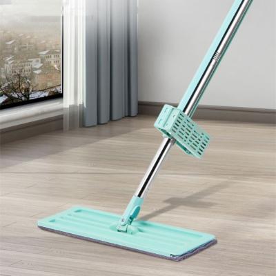 China Sustainable Quick Rotary Spin Mop Bucket With Easy Clean Touchless Microfiber Spin Mop Head for sale