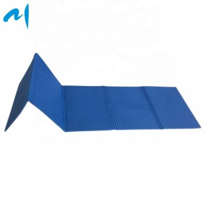 China 180 x 50 cm Sleeping Mat Waterproof Moisture Proof Military Folding XPE Foam Outdoor Camping Mat for sale