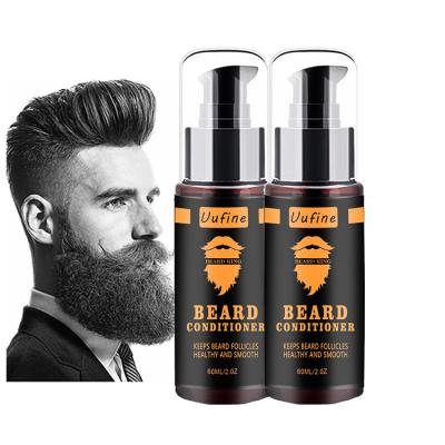 China Moisturizing UUFINE Private Label Treatment Repair Strengthen Soften Organic Men Beard Conditioner for sale