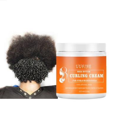 China Hair-Repairing UUFINE Factory Curls Coils and Pride African Kinkys Braid-ou Waves Hair Natural Curly Curling Cream for sale