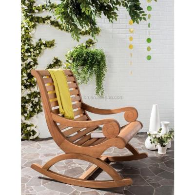 China EUROPEAN high quality wooden garden and garden swing chair furniture outdoor teak beach side use for sale