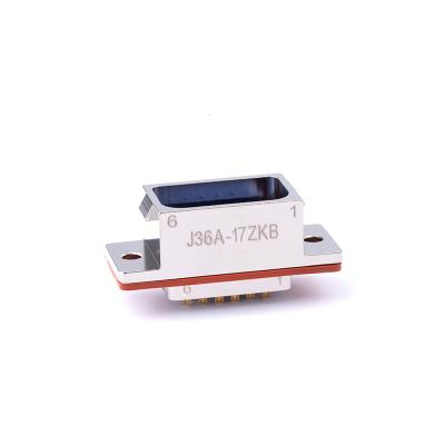 China Aviation Electronic Instrument J36A 17ZKB Rectangular Connector FOR Electronic Instrument for sale