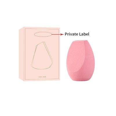 China XINYAN Private Label Soft Latex Waterdrop Free Beauty 100% Facial Makeup Egg Sponge Form Blender Cosmetic Puff for sale