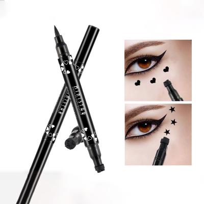 China XINYAN Pen No Glue Stamp Self Adhesive Eyeliner Waterproof Black Brown Transparent Waterproof Liquid Adhesive Stamp Eyeliner for sale