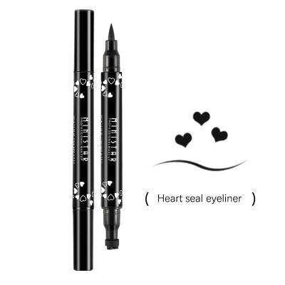 China XINYAN Amazon Hot Sale Fashion Waterproof Black Color Gel Heart Seal Liquid Eyeliner Make Up Waterproof Eye Liner for sale