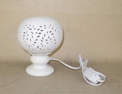 China Decoration Wax Electric Tart Burners Ceramic Oil Candle Heater for sale