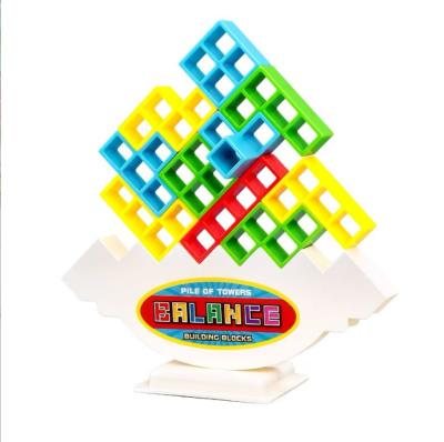 China 2022 Plastic Toys Tower Balancing Blocks For Sale Crazy Game Balance Tower Amazon Hot Selling 2022 for sale