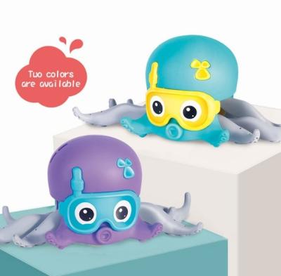 China Bath Toy Toys 2021 Mini Creep Funny Kids Water Seal Toys Children Bathing Summer Pool Octopus Bad speelgoed Bath dier Toy Animal for sale