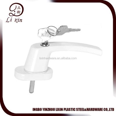 China High quality window upvc window handle with lock for sale