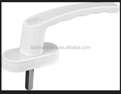 China UPVC window window handle, handprint window handle, spanish window handle for sale