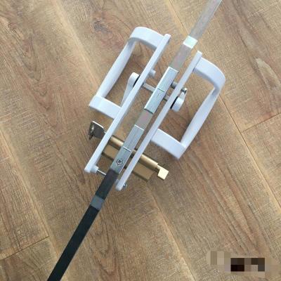 China upvc sliding door lock set custom size for sale