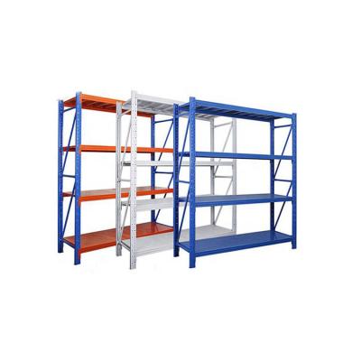 China Multi-Tier Corrosion Protection Metal Rack Shelf Merchandiser Adjustable Shelf Boltless Storage Merchandise Shelves for sale