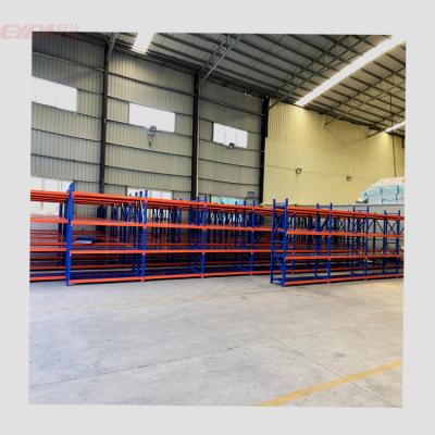 China Industrial Metal Shelf Parts Safe Storage Small Stacking Racks Shelves for sale