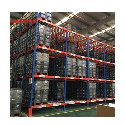 China Automatic Corrosion Protection Warehouse Gravity Pallet Flow Rack for sale