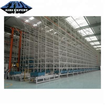 China Corrosion Protection AS RS Warehouse System Stacker Crane Automated Storage Retrieval Pallet Shuttle for sale