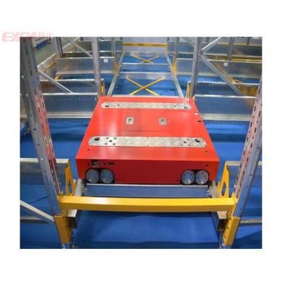 China Saving 40% Safe Racking System 4 Way Pallet Shuttle for sale