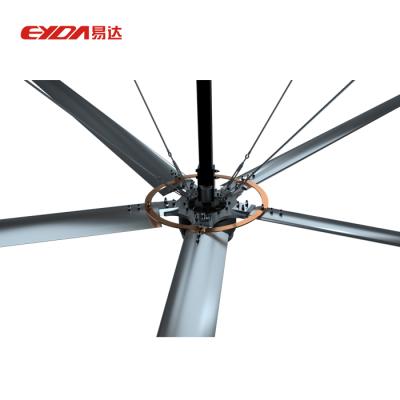 China Hotels Warehouse 24ft Blades Industrial Aluminum Ceiling HVLS Fan for sale