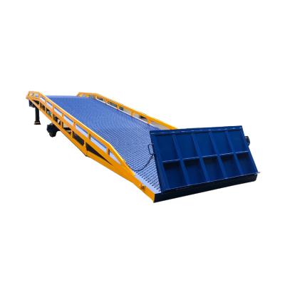 China Warehouse Equipment Easy Operation Safety Safety Loading Ramp Mechanical Manual Hydraulic Dock Leveler for sale