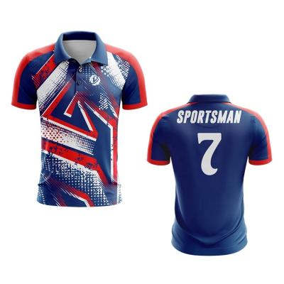 China Anti-pilling custom embroidery or sublimation and running printed sport Outdoor Polo Shirt for sale