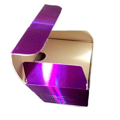 China Recycled Materials Custom Printed Purple Corrugated Packaging Mailer Box , Purple Shipping Box for sale