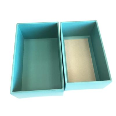 China Custom Recyclable Silver Logo Cardboard Paper Blue Smartphone Packaging Custom Box for sale