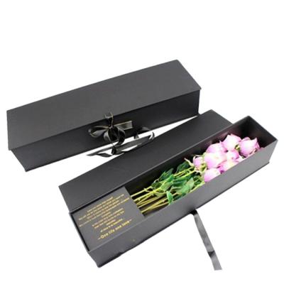 China China Handmade Cardboard Paper Packaging Flower Online Luxury Shopping Gift Box for sale