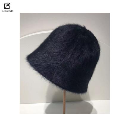 China COMMON The New Listing Plush Go Bucket Hat Good Quality Adults Plushwinter Hat for sale