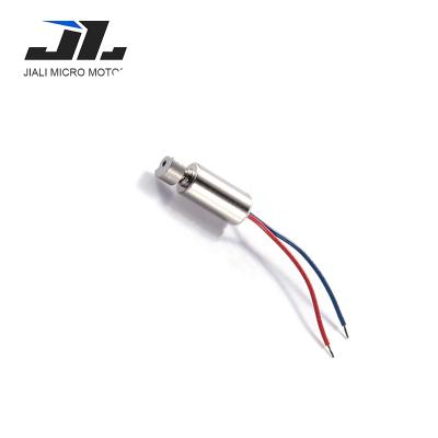 China JL-0408 application 4mm high speed precise vibration totally enclosed micro dc coreless motor for sale