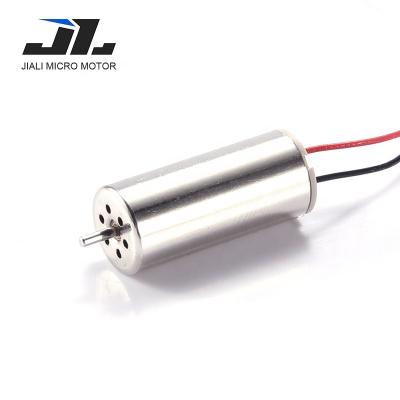 China JL-1020 totally enclosed micro high speed 7.4v coreless dc motor for smart robot drone motor for sale