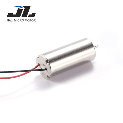 China Fully Enclosed Customizable Components JL-1020 Motor 1020mm, DC 3.7V 39500RPM, Coreless High-torque RC Coreless Motor for Four-axis for sale