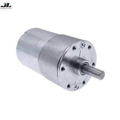 China Totally attached micro adjustable speed forward and reverse electric DC motorJL- GB37-520 brushed DC 12V motor for sale