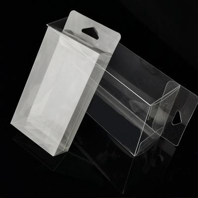 China Recycled Materials Clear Transparent Small Plastic Box Packaging For Cosmetic And Perfume Gift Boxes With Lid for sale