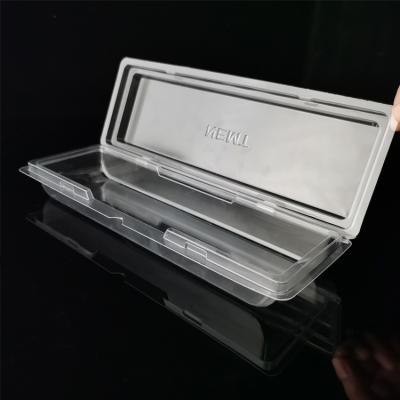 China Recycled Materials ODM Custom Design Thermoformed Plastic Blister Packaging Tray Box For Wine Bottle for sale