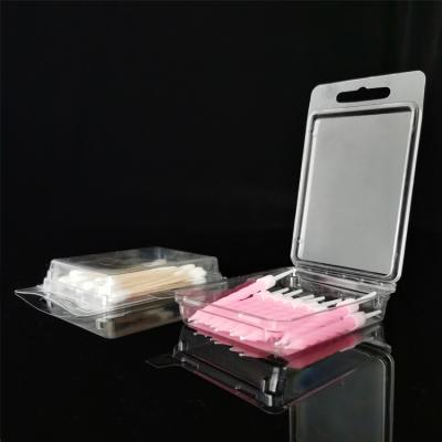 China Recycled Materials Common Use Clear Plastic Clamshell Blister Packaging Gift Box PET In Stock Producer for sale