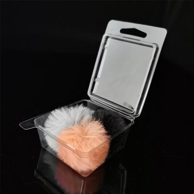 China Wholesale Materials Free Sample Recycled Clear Plastic PET Blister Clamshell Boxes In Stock Manufacturer for sale