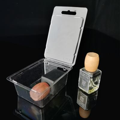 China Recycled Materials Customized High Quality Hot Sale PET PVC Blister Clamshell Nail Polish Set Packaging Transparent Boxes In Stock for sale