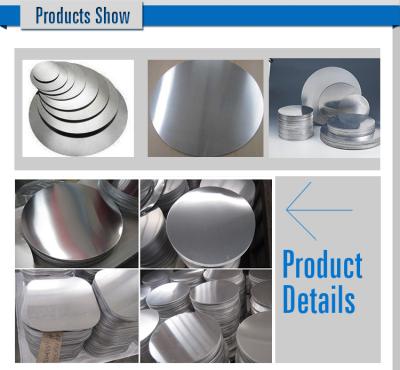 China Kochen von den Aluminiumkreis-freien Räumen des Topf-1100, die Stärke des Mühlende3mm polieren zu verkaufen