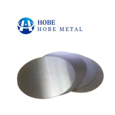 China Hochwertige 1060 1070 Aluminiumscheibe Mühle fertiggestellt 1100 Rundes Aluminiumblech Verkehrszeichen Aluminiumkreise zu verkaufen