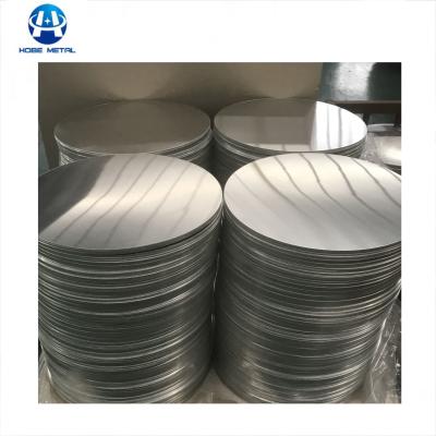 Chine Finition de moulin plat rond en aluminium de 3000 séries, les disques d'aluminium de qualité marchande les plus forts à vendre