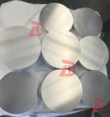 China Direct Orders To The Factory Hot Rolled Cast Rolled Aluminum Wafer Discs Circles  With Thickness 6mm FOR Non-Stick Pot for sale