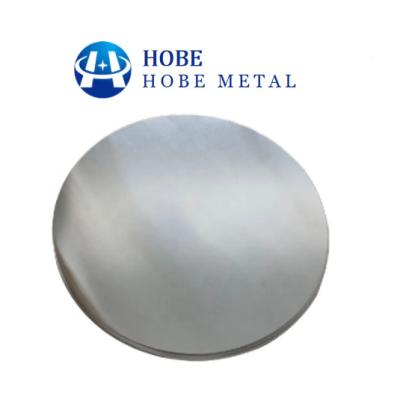 China Hot Rolling Alloy 1070 Aluminum Round Circle Discs Silver Anodized Fpr Cookware for sale