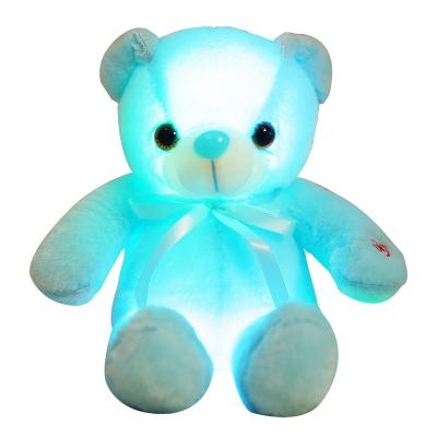 China Kid's Toy Gifts Custom Plush Stuffed Animal Night Light Teddy Bear Plush Toy for sale