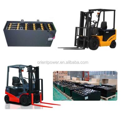 China Traction 2PZS200/48V 200Ah Forklift PZS 198 Series Wide Lead Acid Battery For Traction for sale