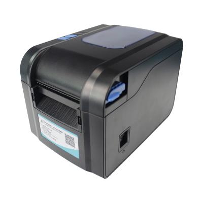 China RADALL RD-370 20mm-80mm barcode printer receipt label thermal printer barcode black and white label machine with auto stripping for sale