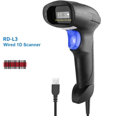 China RADALL RD-L5 Wired 2D NT-L8 QR PDF417 ET Barcode Scanner Wireless Barcode Reader For Tobacco Garment Mobile A4 Payment Industry for sale