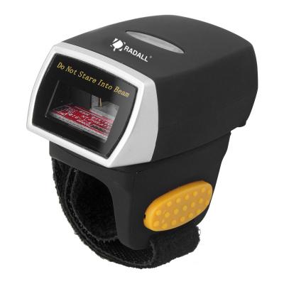 China Radall RD-R1 Portable Ring 1D Laser Barcode Scanner Support POS/Android/iOS/iMac/Ipad A4 System for sale